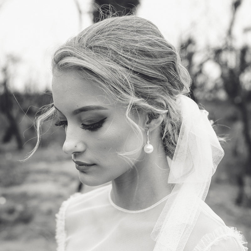 SILKY TULLE BOW/TIE