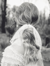 SILKY TULLE BOW/TIE
